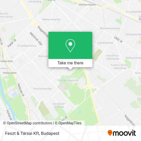 Feszt & Társai Kft map