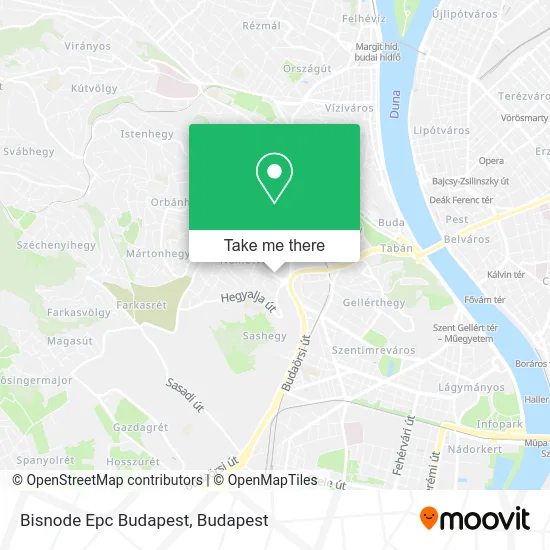 Bisnode Epc Budapest map