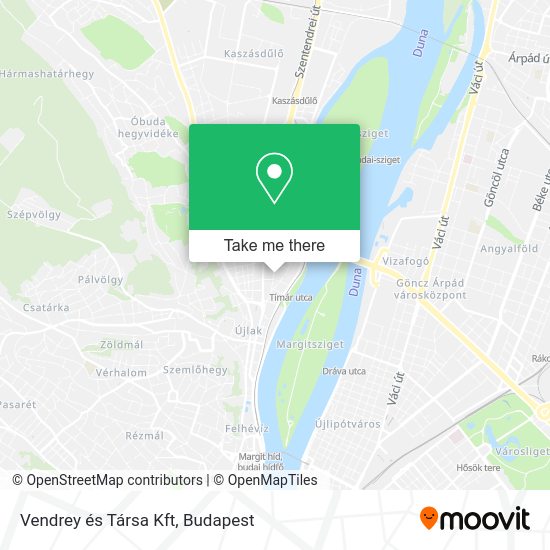 Vendrey és Társa Kft map