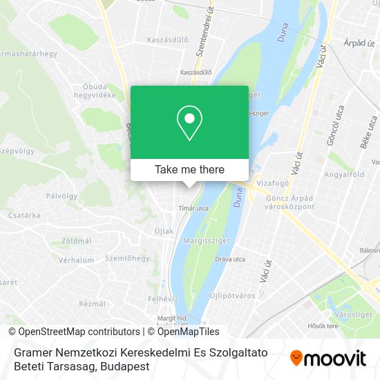 Gramer Nemzetkozi Kereskedelmi Es Szolgaltato Beteti Tarsasag map