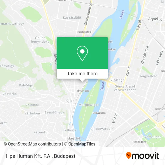 Hps Human Kft. F.A. map