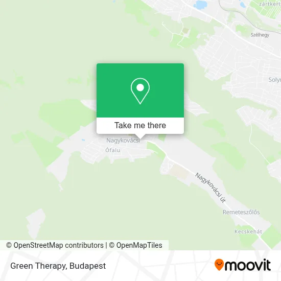 Green Therapy map