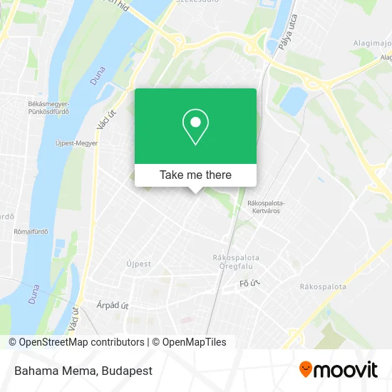 Bahama Mema map