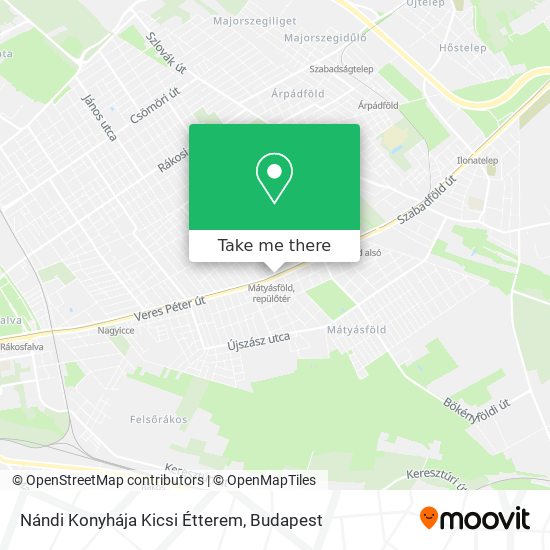 Nándi Konyhája Kicsi Étterem map