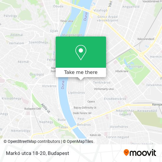 Markó utca 18-20 map
