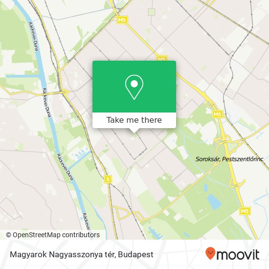 Magyarok Nagyasszonya tér map