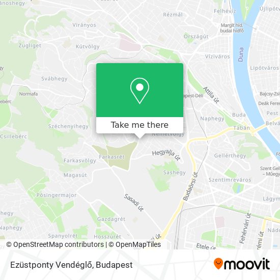Ezüstponty Vendéglő map
