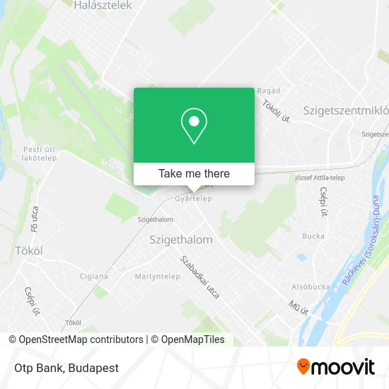 Otp Bank map