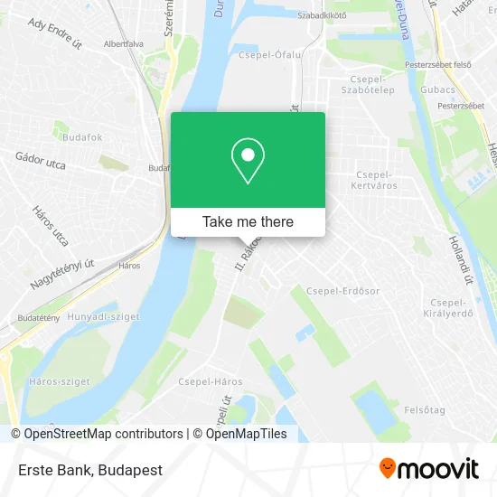 Erste Bank map