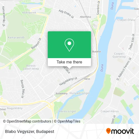 Blabo Vegyszer map