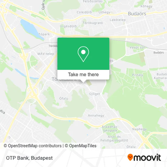 Otp Bank map