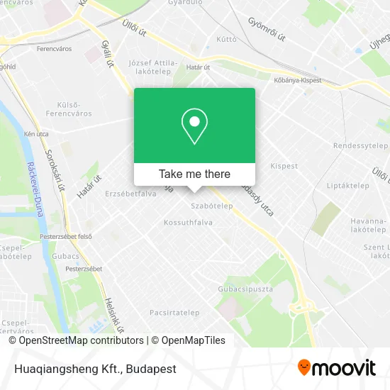 Huaqiangsheng Kft. map