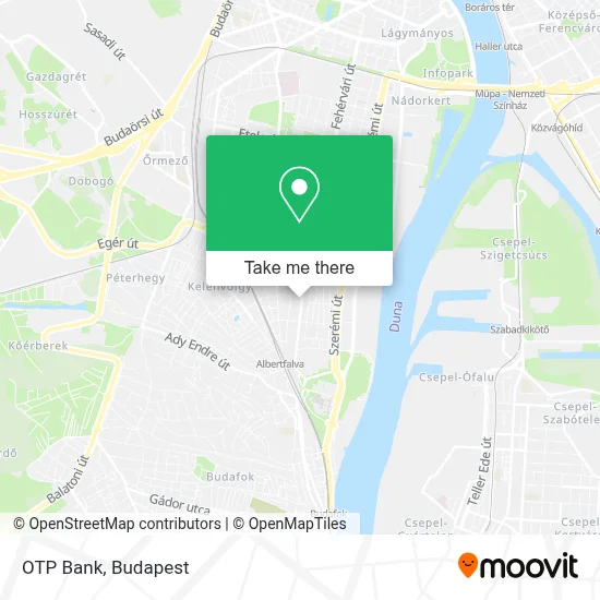 Otp Bank map