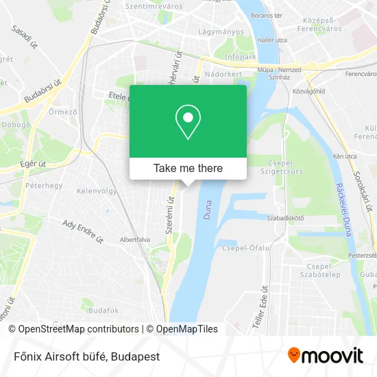 Főnix Airsoft büfé map