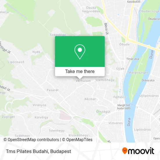 Tms Pilates Budahi map