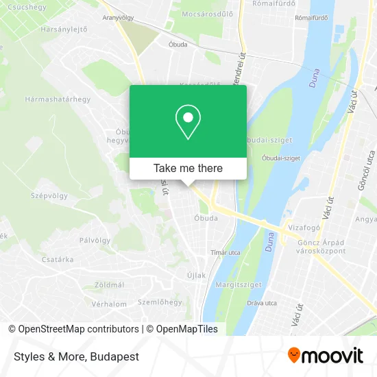 Styles & More map