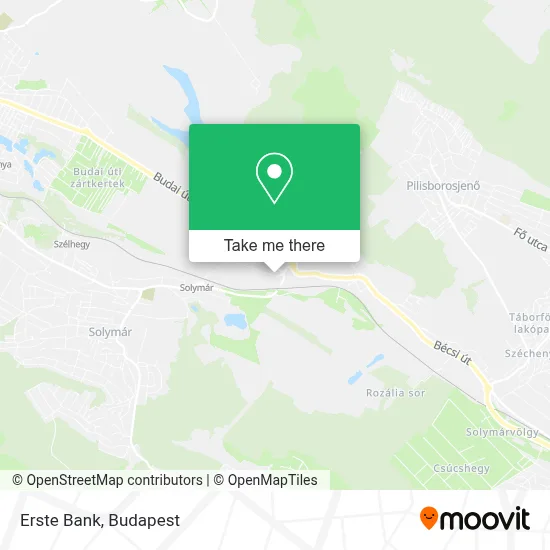 Erste Bank map