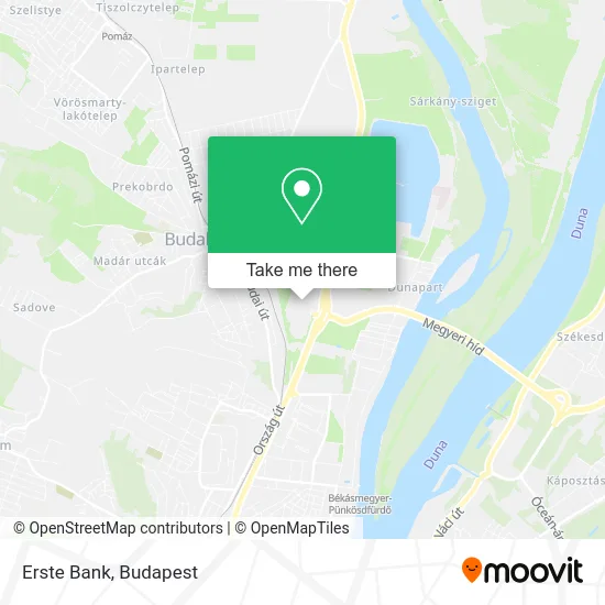Erste Bank map