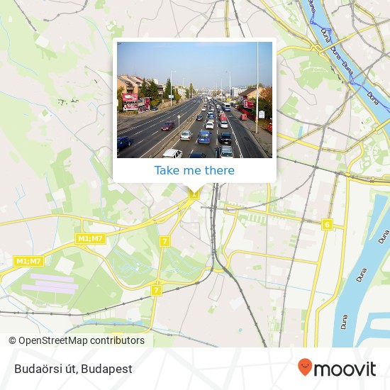 Budaörsi út map