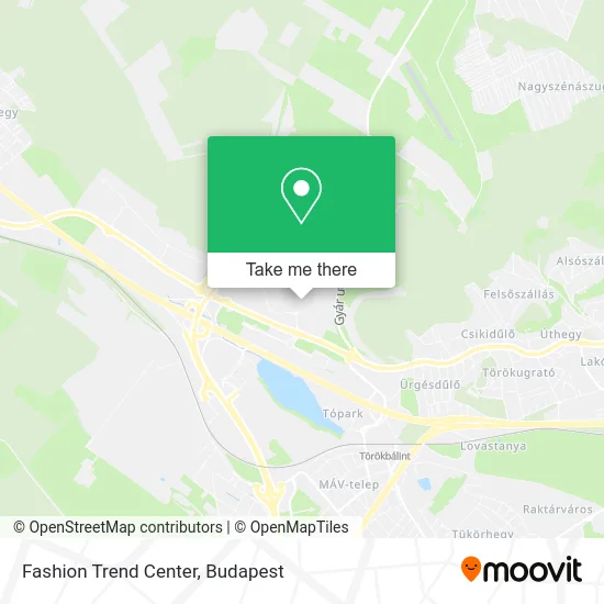 Fashion Trend Center map