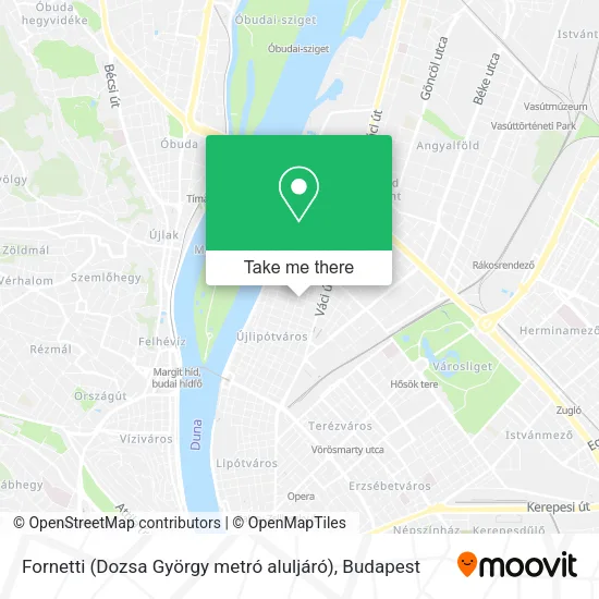 Fornetti (Dozsa György metró aluljáró) map