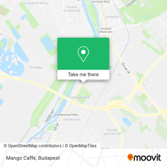 Mango Caffe map