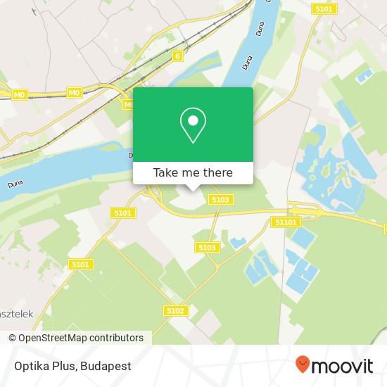 Optika Plus map