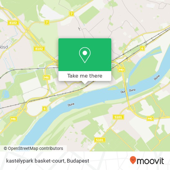kastélypark basket-court map
