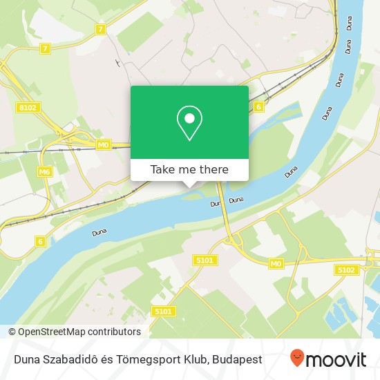 Duna Szabadidô és Tömegsport Klub map