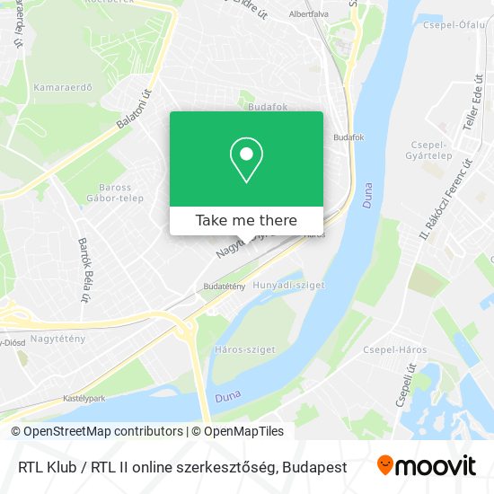 RTL Klub / RTL II online szerkesztőség map