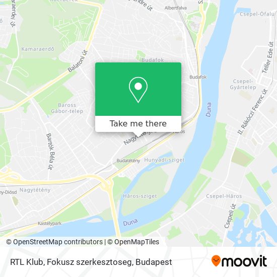 RTL Klub, Fokusz szerkesztoseg map