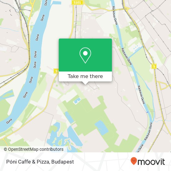 Póni Caffe & Pizza map