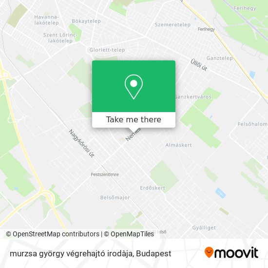 murzsa györgy végrehajtó irodàja map