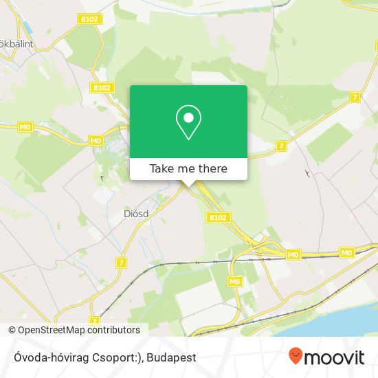 Óvoda-hóvirag Csoport:) map