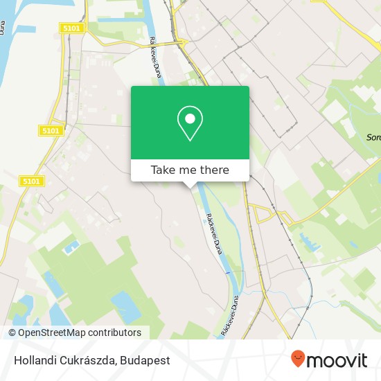 Hollandi Cukrászda map