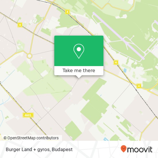 Burger Land + gyros map