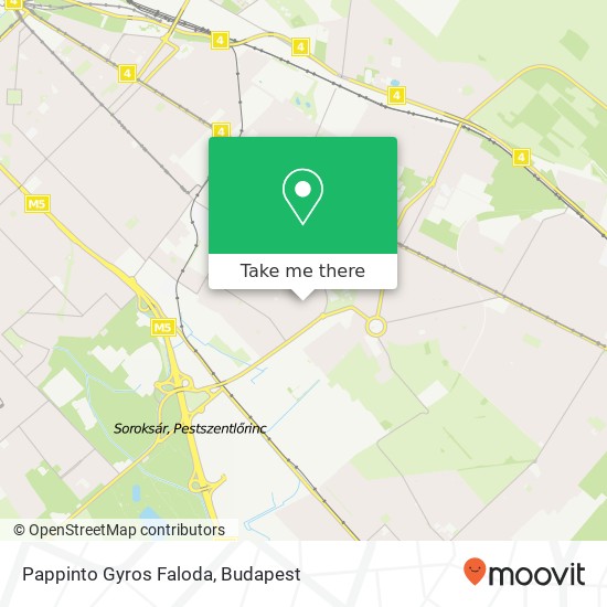 Pappinto Gyros Faloda map