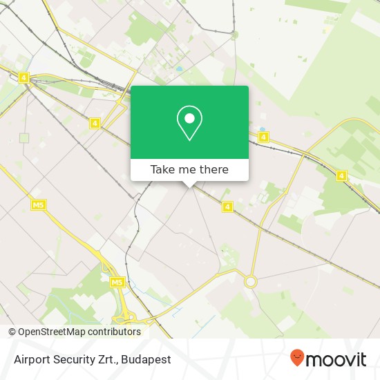 Airport Security Zrt. map
