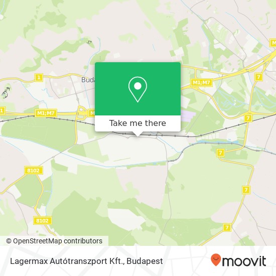 Lagermax Autótranszport Kft. map