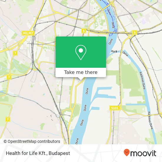 Health for Life Kft. map