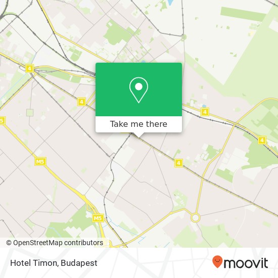 Hotel Timon map