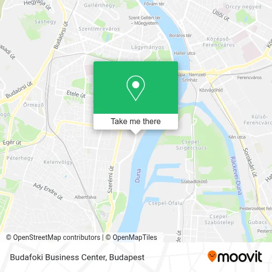 Budafoki Business Center map