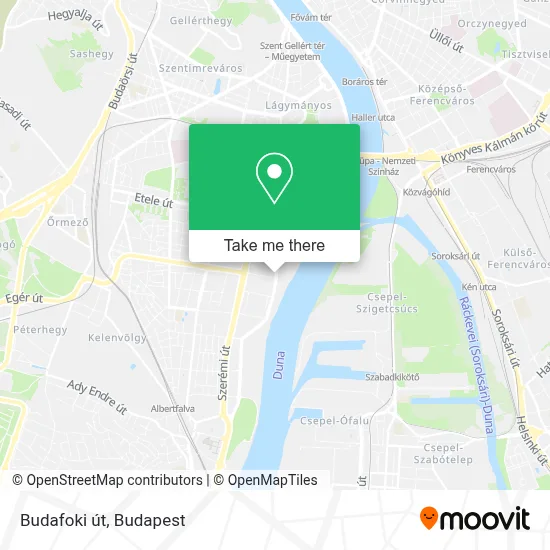 Budafoki út map