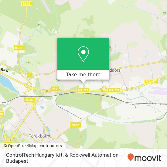 ControlTech Hungary Kft. & Rockwell Automation map