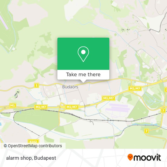 alarm shop map