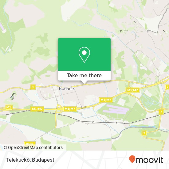 Telekuckó map