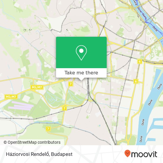 Háziorvosi Rendelő map