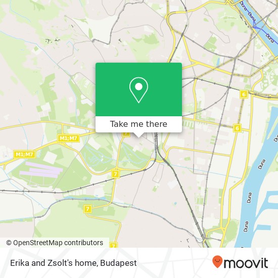 Erika and Zsolt's home map