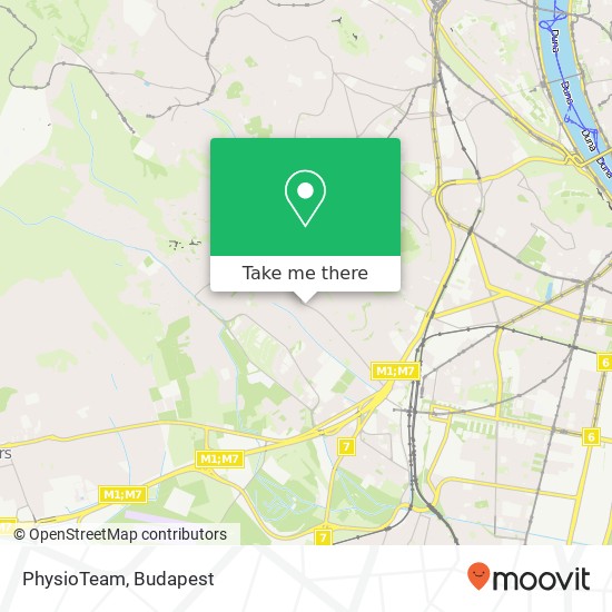 PhysioTeam map