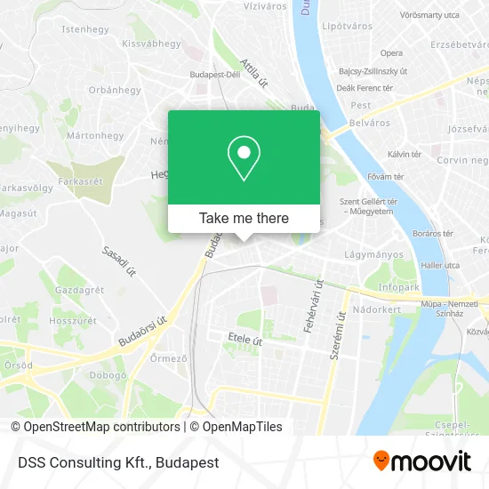 DSS Consulting Kft. map